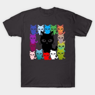 Family of cats design T-Shirt